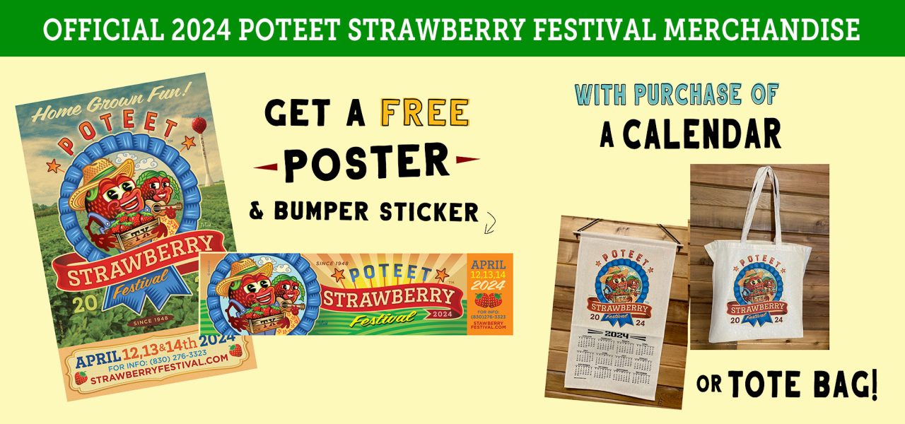 Merchandise Poteet Strawberry Festival